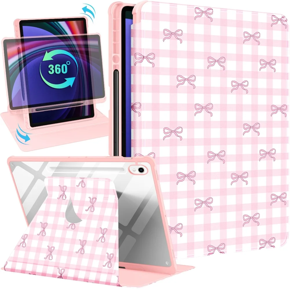 Samsung Galaxy Tab S9/S9 FE/S10/S10 FE/S10 Lite Case 10.9 inch 360 Degree Rotate